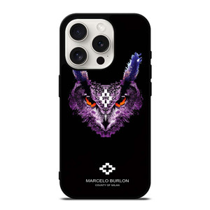 MARCELO BURLON OWL iPhone 15 Pro Case Cover