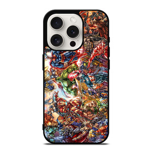 MARVEL AND DC SUPERHEROES iPhone 15 Pro Case Cover