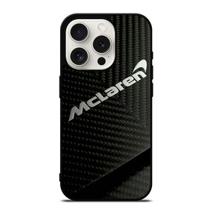 MCLAREN CAR LOGO CARBON iPhone 15 Pro Case Cover MCLAREN CAR LOGO CARBON iPhone 15 Pro Case Cover