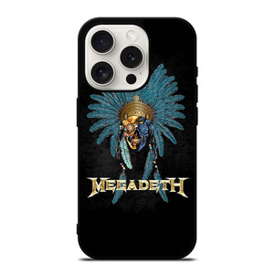 MEGADETH INDIAN LOGO iPhone 15 Pro Case Cover