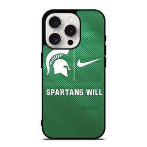 MICHIGAN STATE SPARTANS NIKE iPhone 15 Pro Case Cover