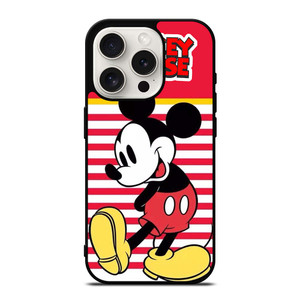 MICKEY MOUSE STRIPE DISNEY iPhone 15 Pro Case Cover