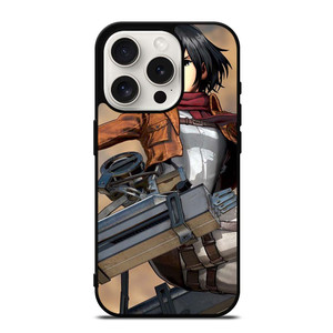 MIKASA ACKERMAN ATTACK ON TITAN iPhone 15 Pro Case Cover