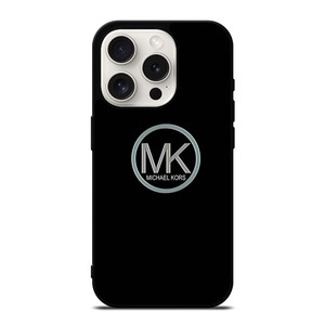 MK MICHAEL KORS LOGO SILVER ICON iPhone 15 Pro Case Cover