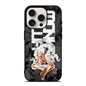 MONKEY D LUFFY GEAR 5 ONE PIECE ANIME iPhone 15 Pro Case Cover