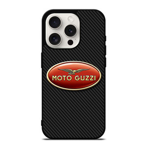 MOTO GUZZI LOGO CARBON iPhone 15 Pro Case Cover MOTO GUZZI LOGO CARBON iPhone 15 Pro Case Cover