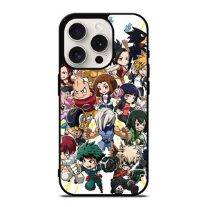 MY HERO ACADEMIA ALL CARACTER iPhone 15 Pro Case Cover MY HERO ACADEMIA ALL CARACTER iPhone 15 Pro Case Cover