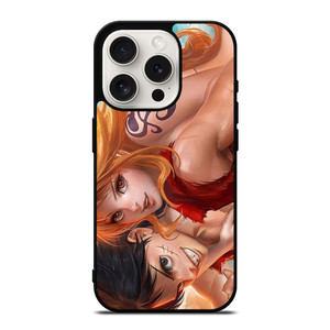 NAMI AND LUFFY ONE PIECE ROMANCE iPhone 15 Pro Case Cover