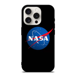 NASA LOGO BLACK iPhone 15 Pro Case Cover