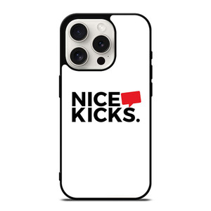 NICE KICKS SNEAKERS LOGO iPhone 15 Pro Case Cover