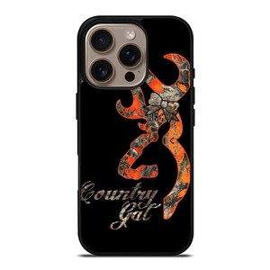 CAMO BROWNING COUNTRY GAL iPhone 16 Pro Case Cover CAMO BROWNING COUNTRY GAL iPhone 16 Pro Case Cover