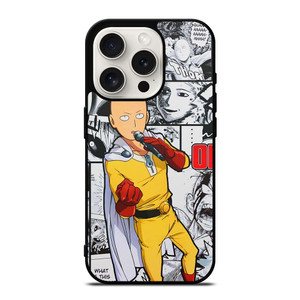 ONE PUNCH MAN SAITAMA COMIC iPhone 15 Pro Case Cover
