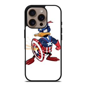 CAPTAIN AMERICA DAFFY DUCK 2 iPhone 16 Pro Case Cover