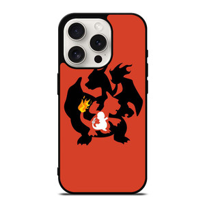 POKEMON CHARMANDER CHARMELEON CHARIZARD iPhone 15 Pro Case Cover