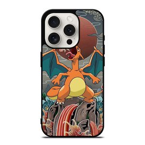 POKEMON POCKET MONSTERS CHARIZAR ART iPhone 15 Pro Case Cover POKEMON POCKET MONSTERS CHARIZAR ART iPhone 15 Pro Case Cover