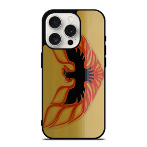 PONTIAC FIREBIRD LOGO GOLD iPhone 15 Pro Case Cover PONTIAC FIREBIRD LOGO GOLD iPhone 15 Pro Case Cover