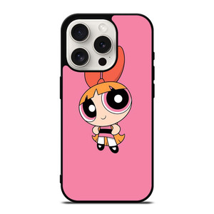 POWERPUFF GIRLS BLOSSOM CARTOON NETWORK iPhone 15 Pro Case Cover