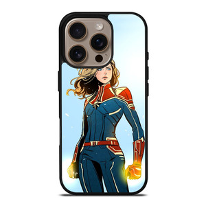 CAPTAIN MARVEL CARTOON iPhone 16 Pro Case Cover CAPTAIN MARVEL CARTOON iPhone 16 Pro Case Cover