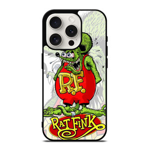 RAT FINK iPhone 15 Pro Case Cover RAT FINK iPhone 15 Pro Case Cover