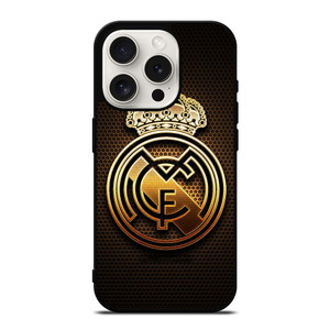 REAL MADRID FC GOLD iPhone 15 Pro Case Cover