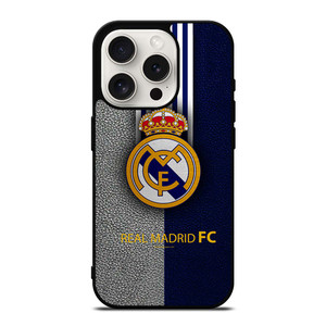 REAL MADRID FC LOGO iPhone 15 Pro Case Cover REAL MADRID FC LOGO iPhone 15 Pro Case Cover