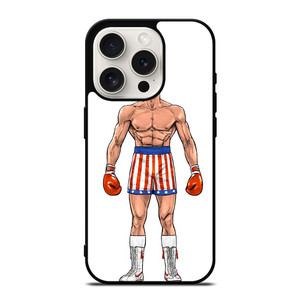 ROCKY BALBOA CARTOON iPhone 15 Pro Case Cover ROCKY BALBOA CARTOON iPhone 15 Pro Case Cover