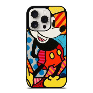 ROMERO BRITTO MICKEY MOUSE iPhone 15 Pro Case Cover
