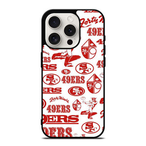 SAN FRANCISCO 49ERS LOGO FORTY NINERS FOOTBALL iPhone 15 Pro Case Cover