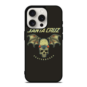 SANTA CRUZ SKATEBOARDS SKULL iPhone 15 Pro Case Cover