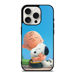 SNOOPY AND CHARLIE BROWN THE PEANUTS iPhone 15 Pro Case Cover
