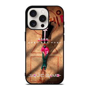 SQUID GAME 456 iPhone 15 Pro Case Cover