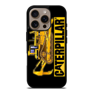 CATERPILLAR CAT CARTOON iPhone 16 Pro Case Cover CATERPILLAR CAT CARTOON iPhone 16 Pro Case Cover