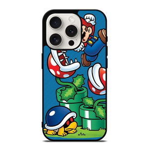SUPER MARIO BROSS MARIO NINTENDO GAMES iPhone 15 Pro Case Cover
