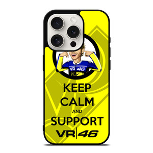 SUPPORT VALENTINO ROSSI 46 iPhone 15 Pro Case Cover SUPPORT VALENTINO ROSSI 46 iPhone 15 Pro Case Cover