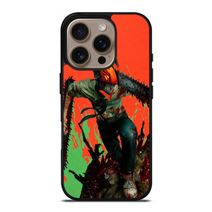 CHAINSAW MAN ANIME DENJI iPhone 16 Pro Case Cover