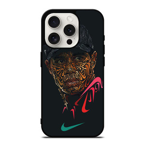 TIGER WOODS NIKE PORTRAIT iPhone 15 Pro Case Cover TIGER WOODS NIKE PORTRAIT iPhone 15 Pro Case Cover