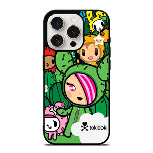 TOKIDOKI DONUTELLA CACTUS FRIENDS iPhone 15 Pro Case Cover TOKIDOKI DONUTELLA CACTUS FRIENDS iPhone 15 Pro Case Cover