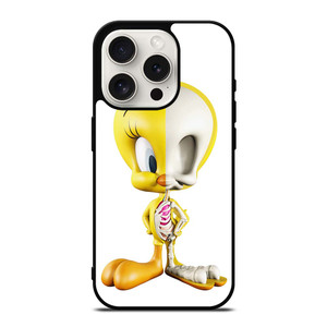 TWEETY BIRD SKELETON LOONEY TUNES iPhone 15 Pro Case Cover TWEETY BIRD SKELETON LOONEY TUNES iPhone 15 Pro Case Cover