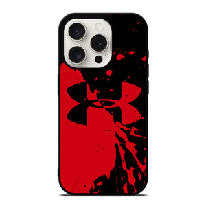 UNDER ARMOUR LOGO RED BLACK iPhone 15 Pro Case Cover