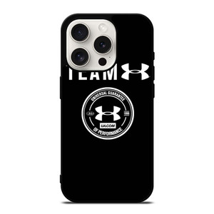 UNDER ARMOUR LOGO TEAM UNIVERSAL GUARANTEE iPhone 15 Pro Case Cover
