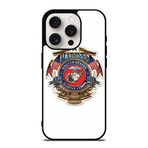 USMC MARINE CORP NAVY SEAL EMBLEM iPhone 15 Pro Case Cover USMC MARINE CORP NAVY SEAL EMBLEM iPhone 15 Pro Case Cover