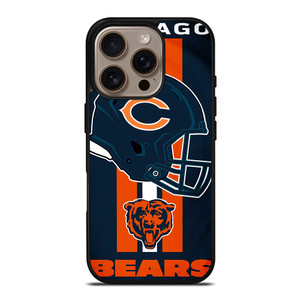 CHICAGO BEARS FLAG LOGO iPhone 16 Pro Case Cover