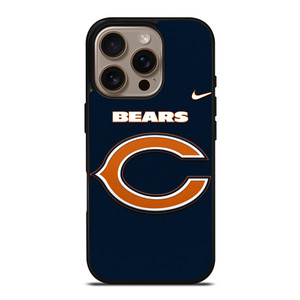 CHICAGO BEARS FOOTBALL LOGO NIKE iPhone 16 Pro Case Cover CHICAGO BEARS FOOTBALL LOGO NIKE iPhone 16 Pro Case Cover