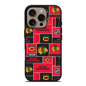 CHICAGO BLACKHAWKS HOCKEY iPhone 16 Pro Case Cover