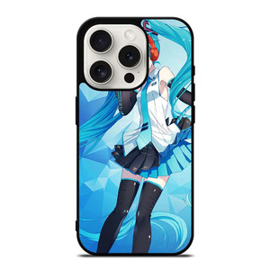 VOCALOID HATSUNE MIKU ANIME iPhone 15 Pro Case Cover VOCALOID HATSUNE MIKU ANIME iPhone 15 Pro Case Cover