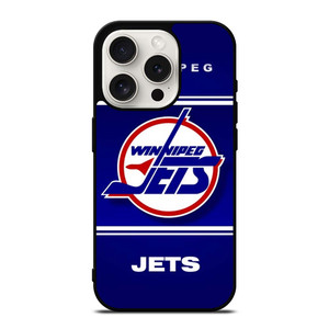 WINNIPEG JETS HOCKEY ICE LOGO iPhone 15 Pro Case Cover WINNIPEG JETS HOCKEY ICE LOGO iPhone 15 Pro Case Cover