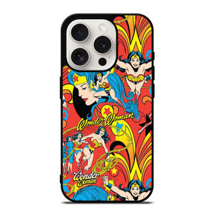 WONDER WOMAN COLLAGE 2 iPhone 15 Pro Case Cover WONDER WOMAN COLLAGE 2 iPhone 15 Pro Case Cover