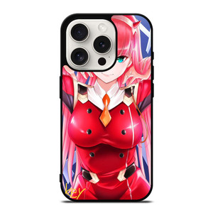 ZERO TWO DARLING IN THE FRANXX iPhone 15 Pro Case Cover ZERO TWO DARLING IN THE FRANXX iPhone 15 Pro Case Cover