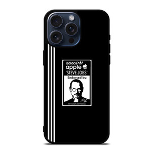 ADIDAS APPLE STEVE JOBS iPhone 15 Pro Max Case Cover