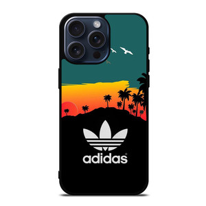 ADIDAS LOGO PALM iPhone 15 Pro Max Case Cover